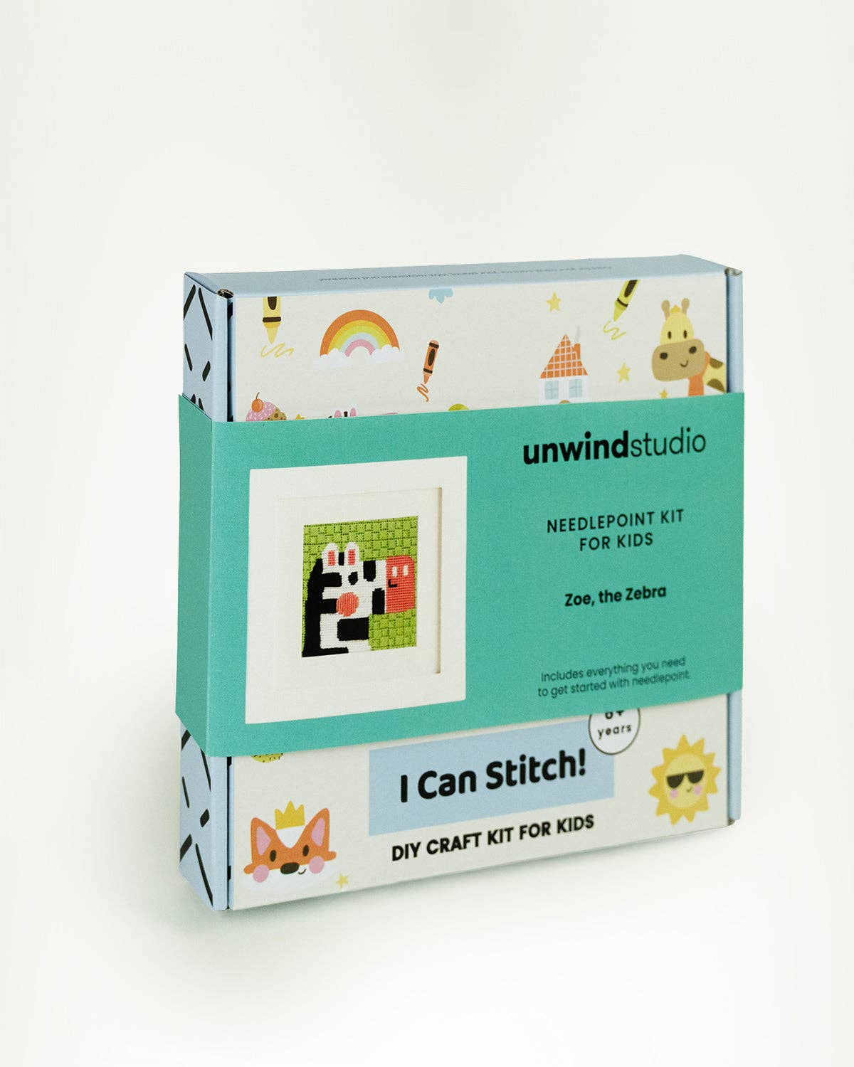 David, the Dog - Needlepoint Kit for Kids