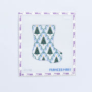 Scallop Christmas Tree Mini Stocking