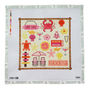 Sunset Beach Bum Toile