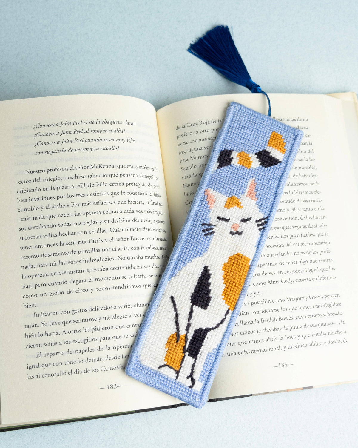 The Great Catsby Bookmark Needlepoint Kit