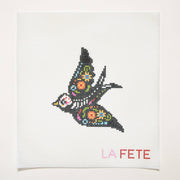 'Día de los Muertos' Bird Hand Painted Needlepoint Canvas