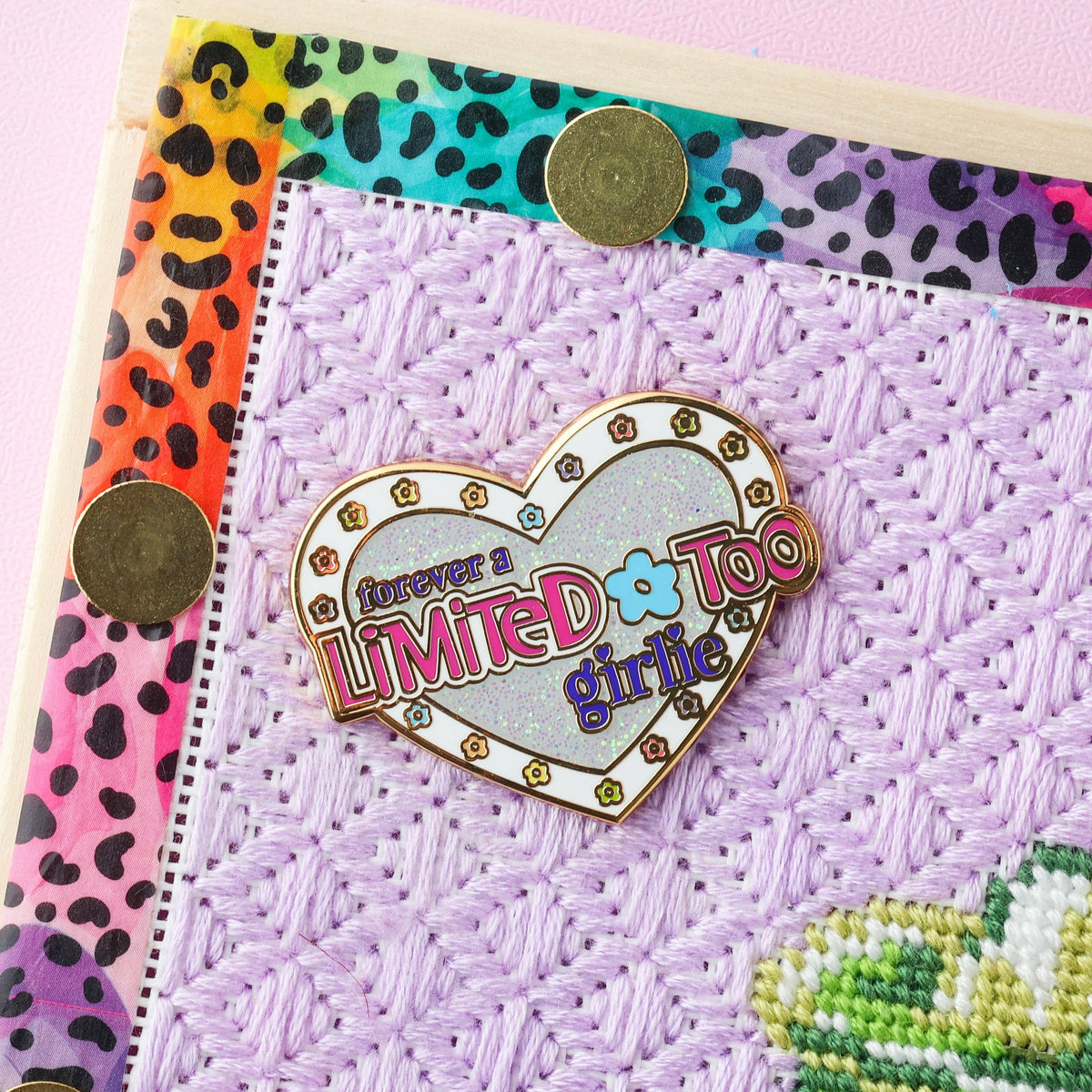 2000s Girlie Mall Needle Minder Magnet