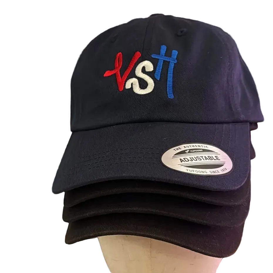 Velvet Stitch House Dad Hat - Red, White & Blue