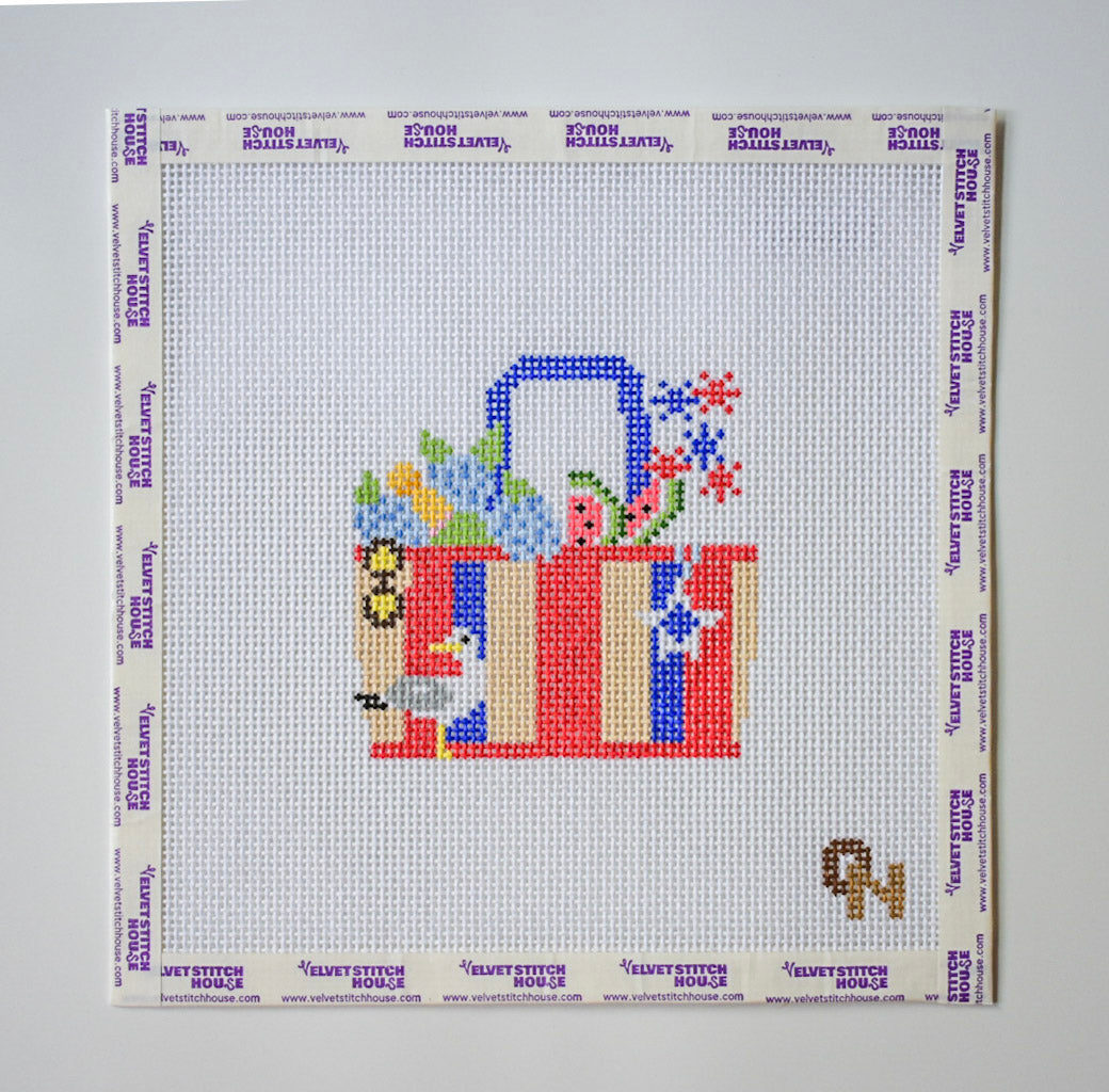 4th of July Canvas Bag