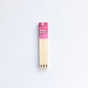 Pack of Stretcher Bars with pink packaging on a white background