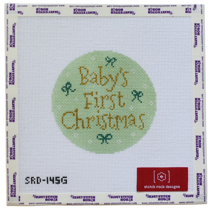 Baby's First Christmas - Green