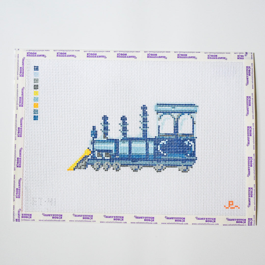Blue Train Canvas