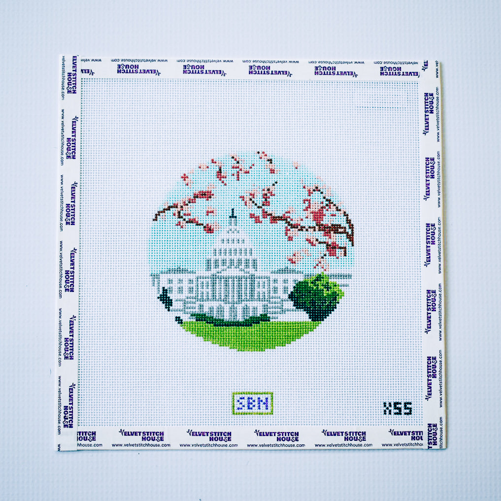 Capitol with Cherry Blossoms