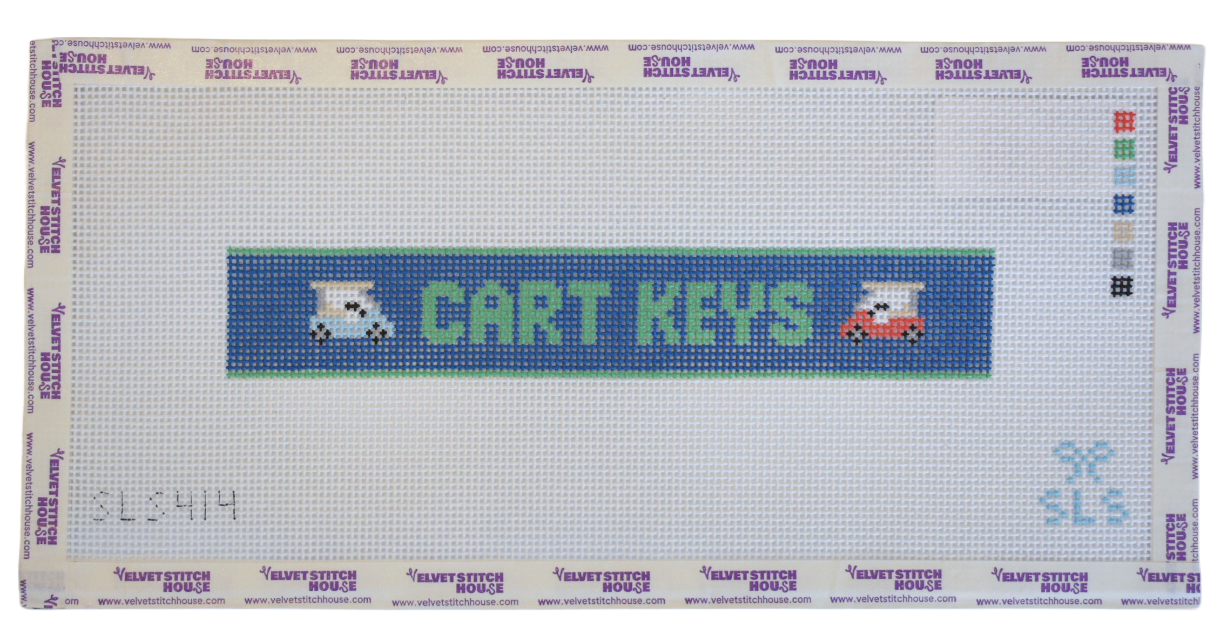 Cart Keys - Blue
