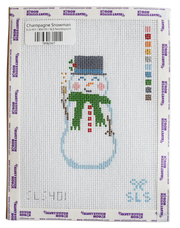 Champagne Snowman