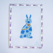 Chinoiserie Bunny Blue on Blue