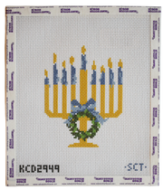 Chrismukkah Menorah (Printed)