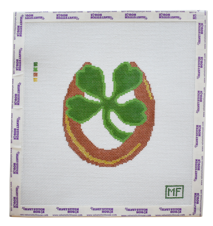 Horseshoe with Clover