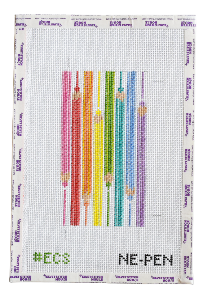 Colored Pencil Eyeglass Case