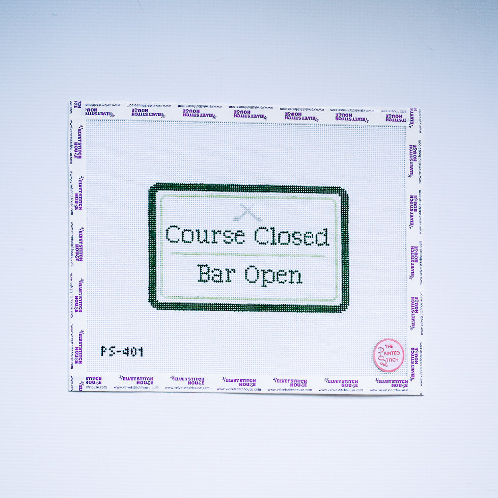 Course Closed, Bar Open: Golf
