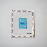 Fun in the Sun (Greek Blues) Bag Tag