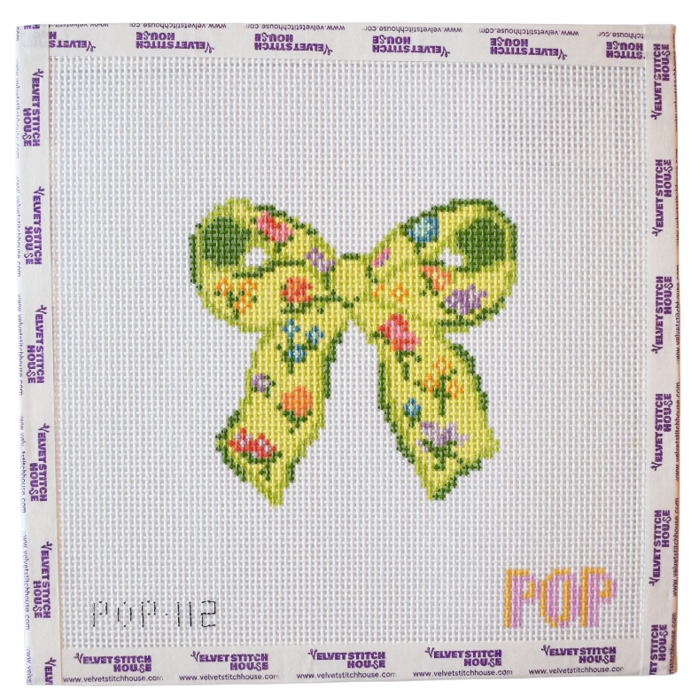 Floral Bow - Green