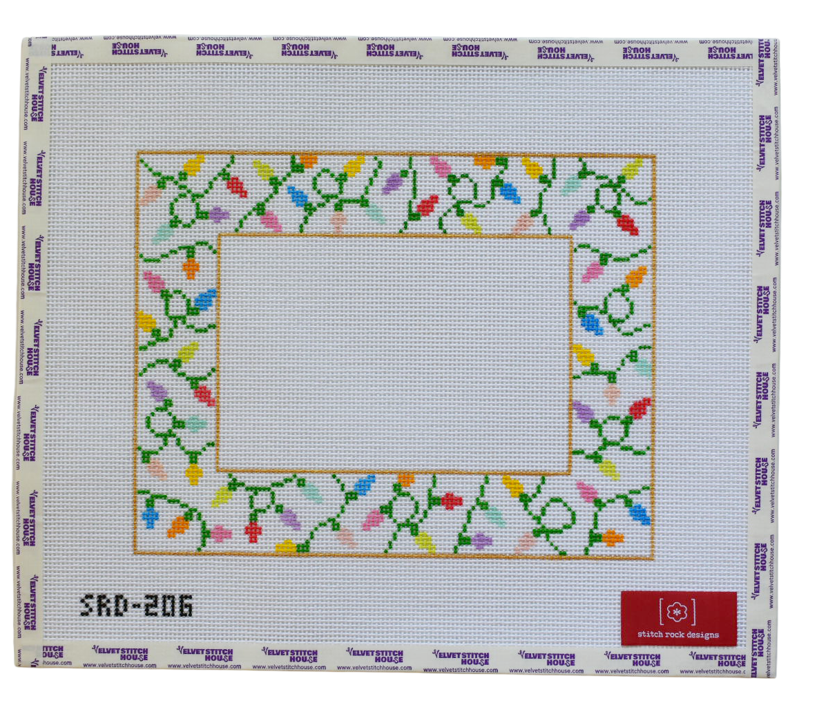 Christmas Lights Frame