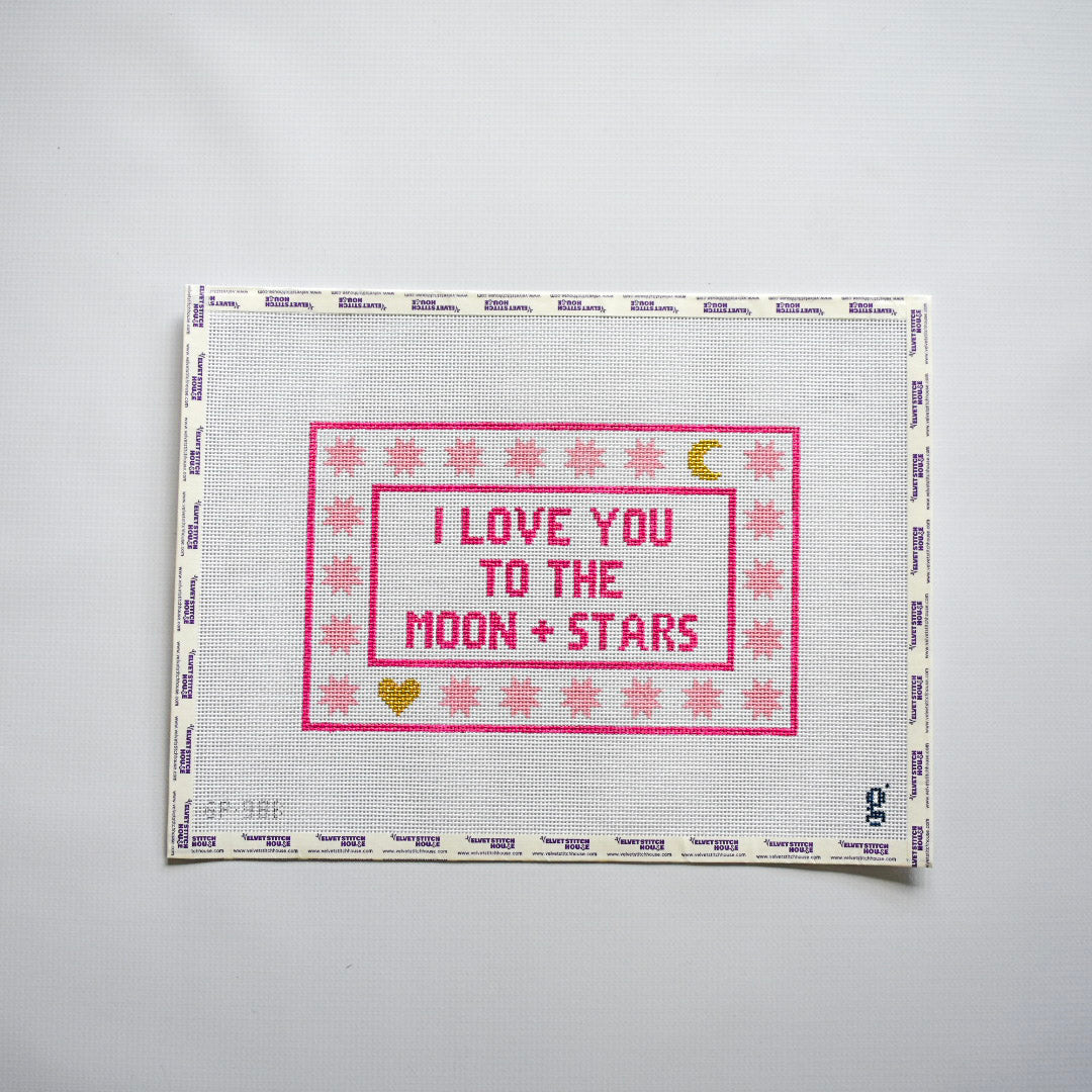I Love You To... Pink Canvas