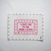 I Love You To... Pink Canvas