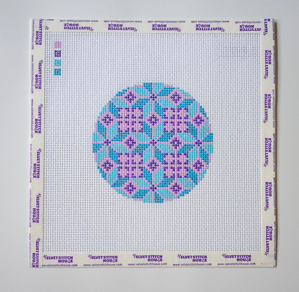 Kaleidoscope Purple Teal