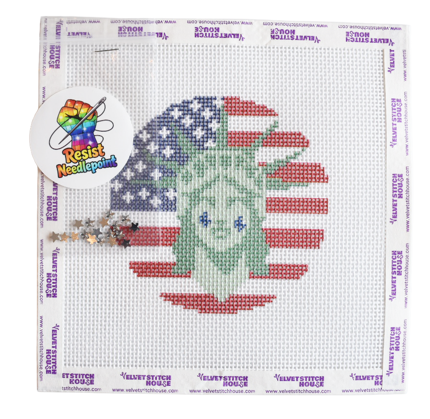 Lady Liberty Crying