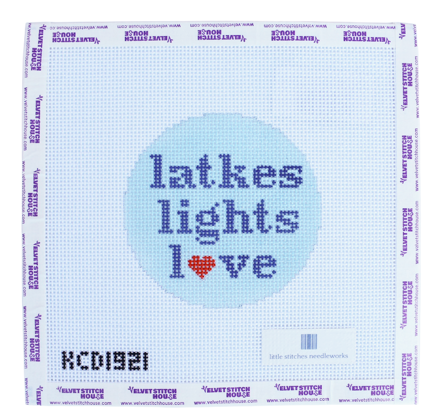 Latkes Light Love Ornament