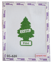 Pine Car Freshener - Green