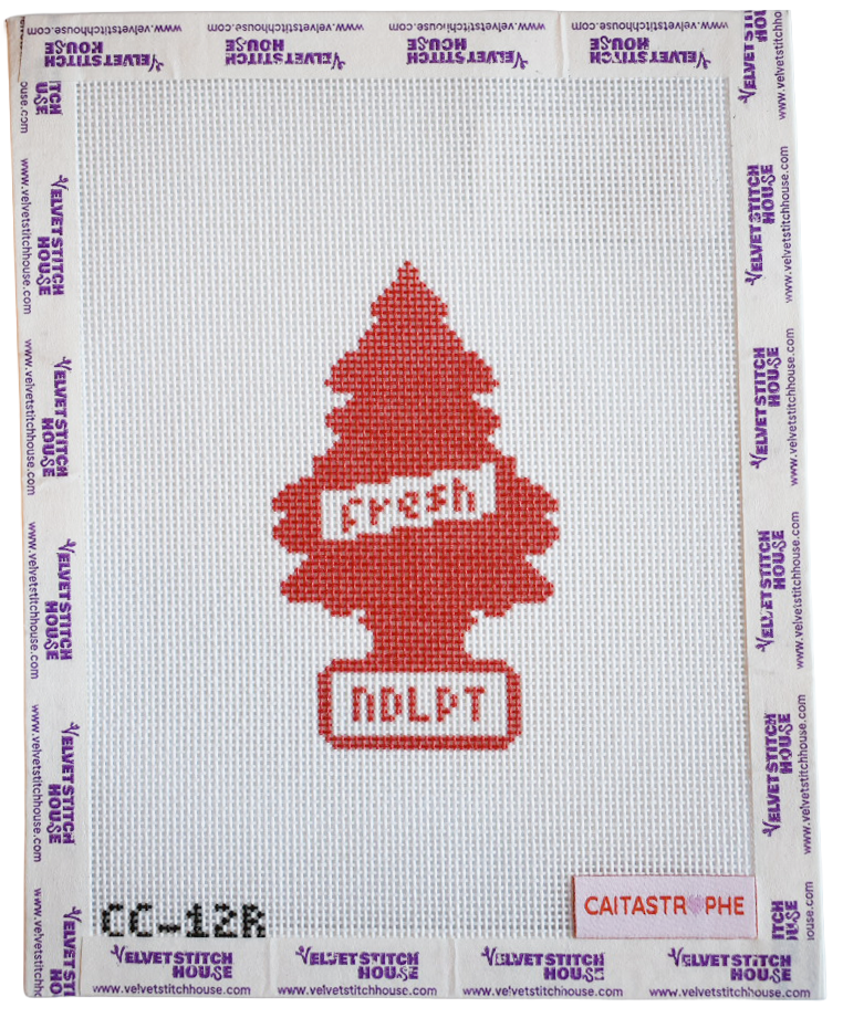 Pine Car Freshener - Red