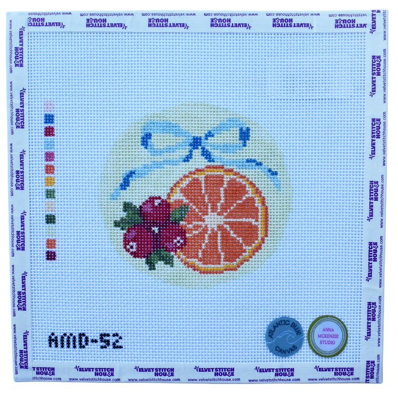 Orange & Cranberry Bow Round