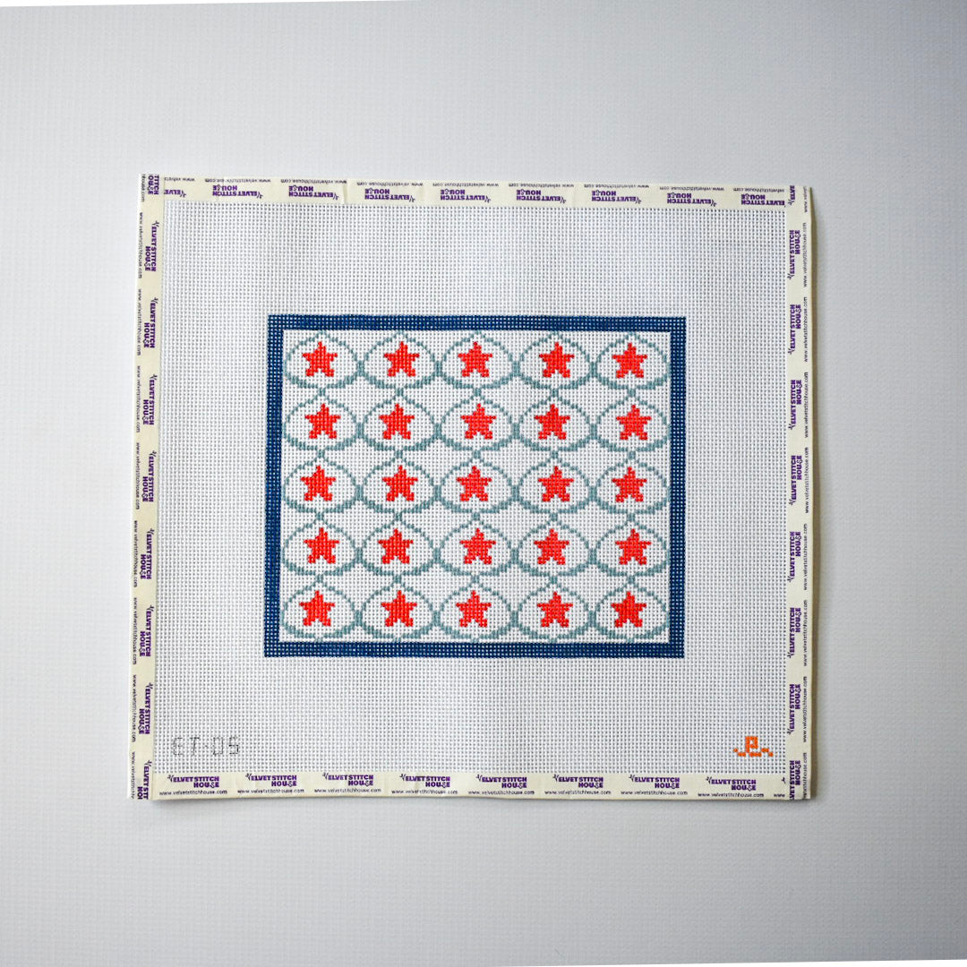 Patriotic Pattern Canvas