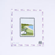 Pebble Beach Golf Stamp