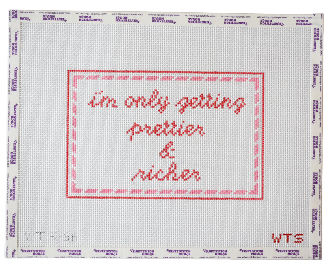 I'm Only Getting Prettier and Richer