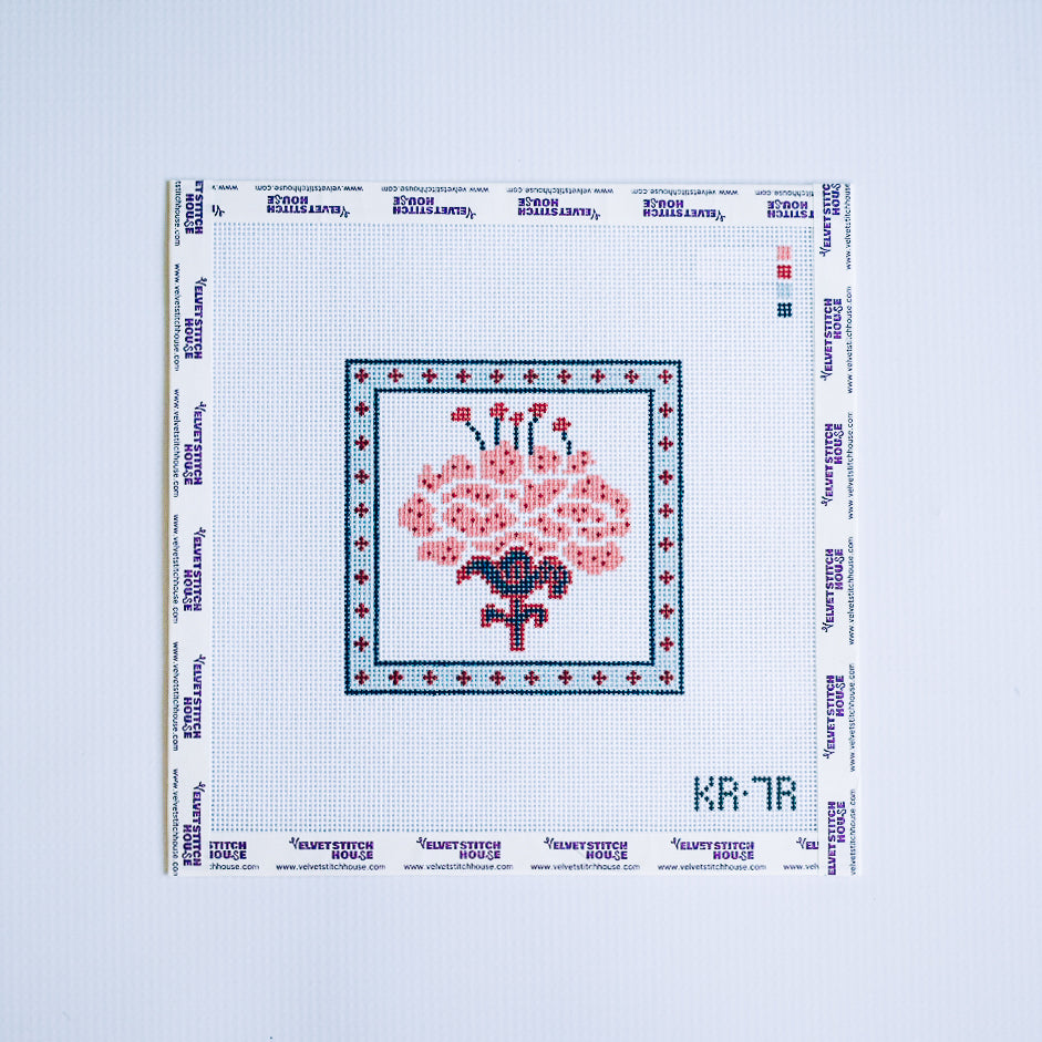 Raspberry Peony Coaster