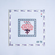 Raspberry Peony Coaster