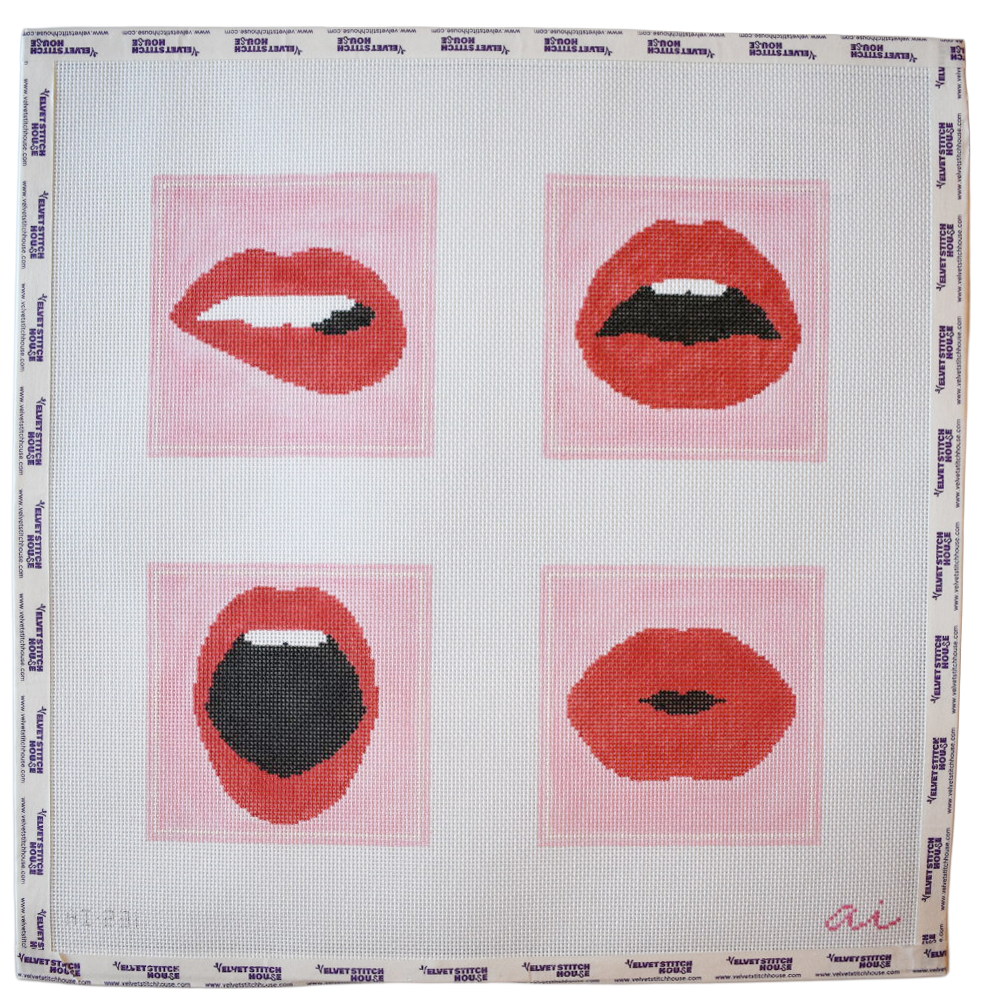 Red Lips Coasters