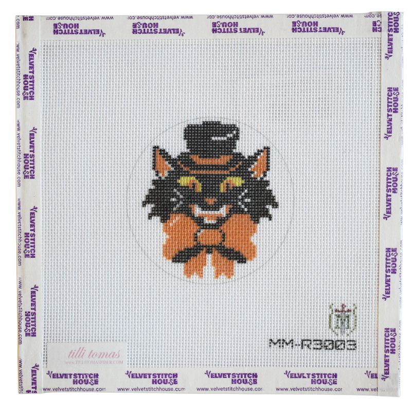 Retro Halloween Cat
