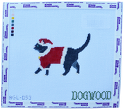 Santa Black Cat