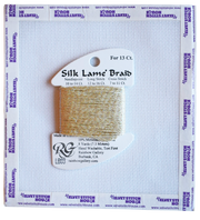 Silk Lamé Braid #13 LB03 Ecru