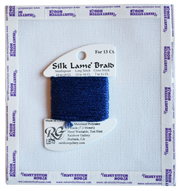 Silk Lamé Braid #13 LB15 Dark Blue
