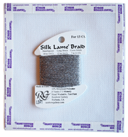 Silk Lamé Braid #13 LB41 Pewter
