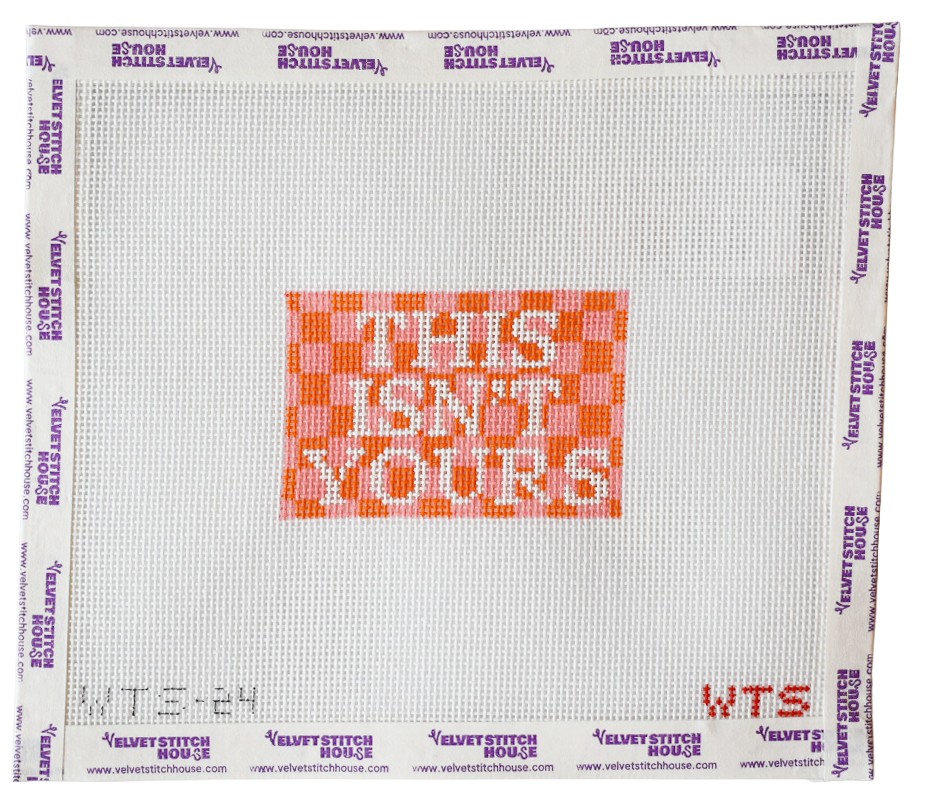This Isn't Yours Luggage Tag