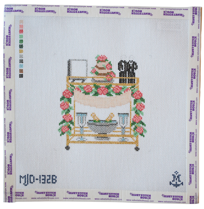 Wedding Bar Cart- Two Grooms