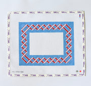 Woven Ribbon Frame (Red, White, & Blue)