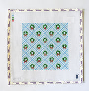 Wreath Trellis Canvas Canvas