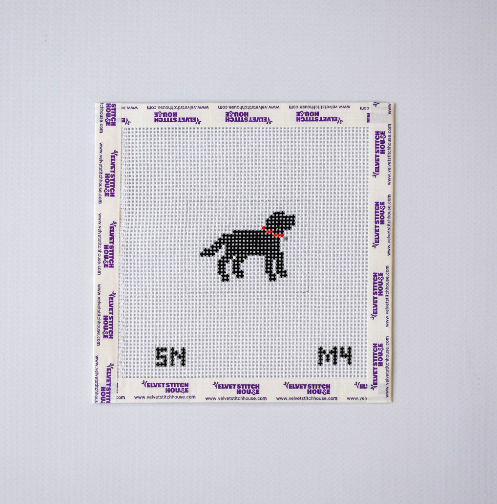 Black Lab "STAY" Mini