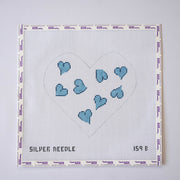 Blue Heart Pillow