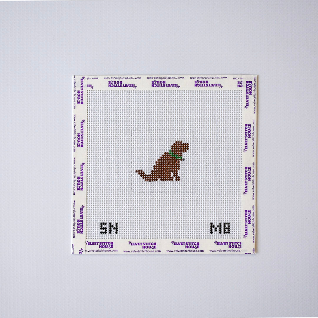 Chocolate Lab "SIT" Mini