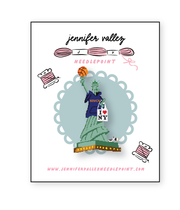 Lady Liberty New York Knicks Needleminders