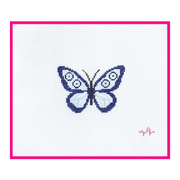 Evil Eye Butterfly Needlepoint Canvas